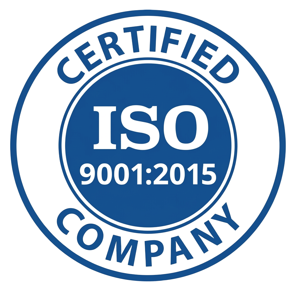 ISO 9001:2015 Certified logo