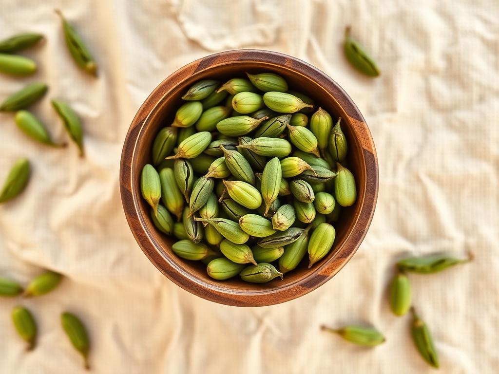 Small Green Cardamom — export grade from Idukki, Kerala, India